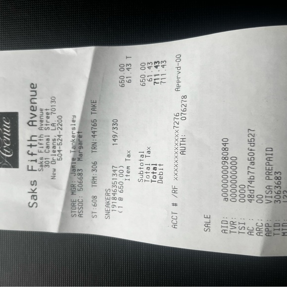 Amiri low top sneakers - Picture 5 of 6